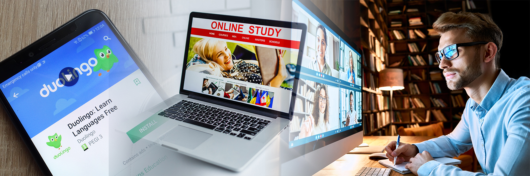 سایتها برنامه های آموزش زبان